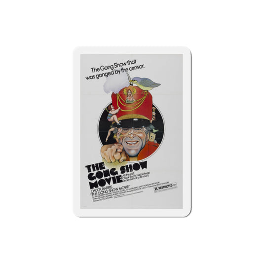 The Gong Show Movie 1980 Movie Poster Die-Cut Magnet-2" x 2"-The Sticker Space