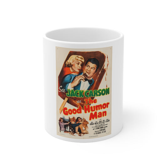 The Good Humor Man 1950 Movie Poster - White Coffee Cup 11oz-11oz-The Sticker Space