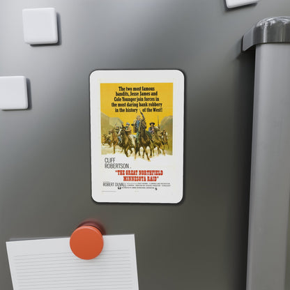 The Great Northfield Minnesota Raid 1972 Movie Poster Die-Cut Magnet-The Sticker Space