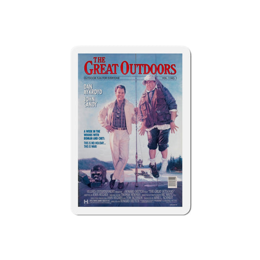 The Great Outdoors 1988 Movie Poster Die-Cut Magnet-2" x 2"-The Sticker Space