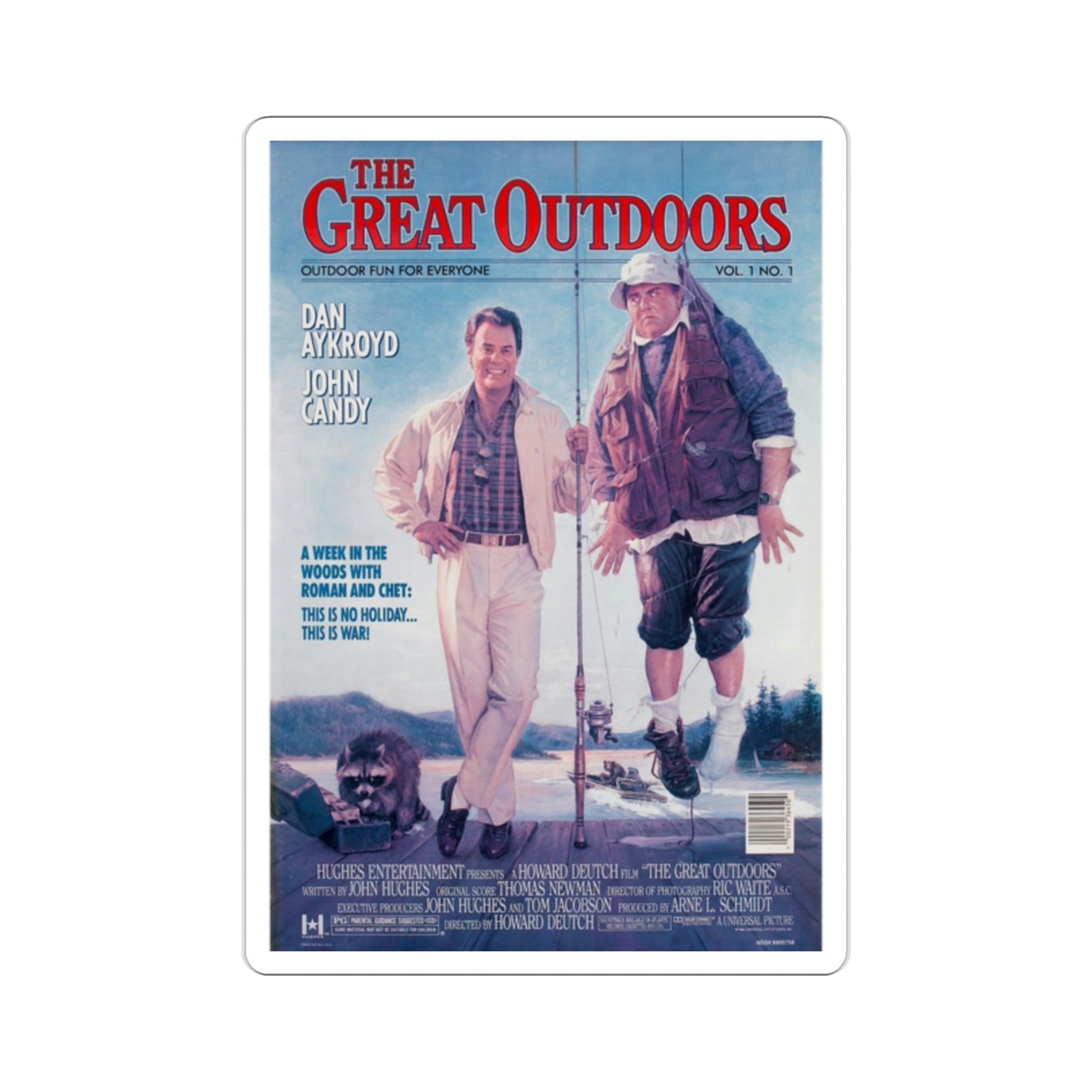 The Great Outdoors 1988 Movie Poster STICKER Vinyl Die-Cut Decal-2 Inch-The Sticker Space