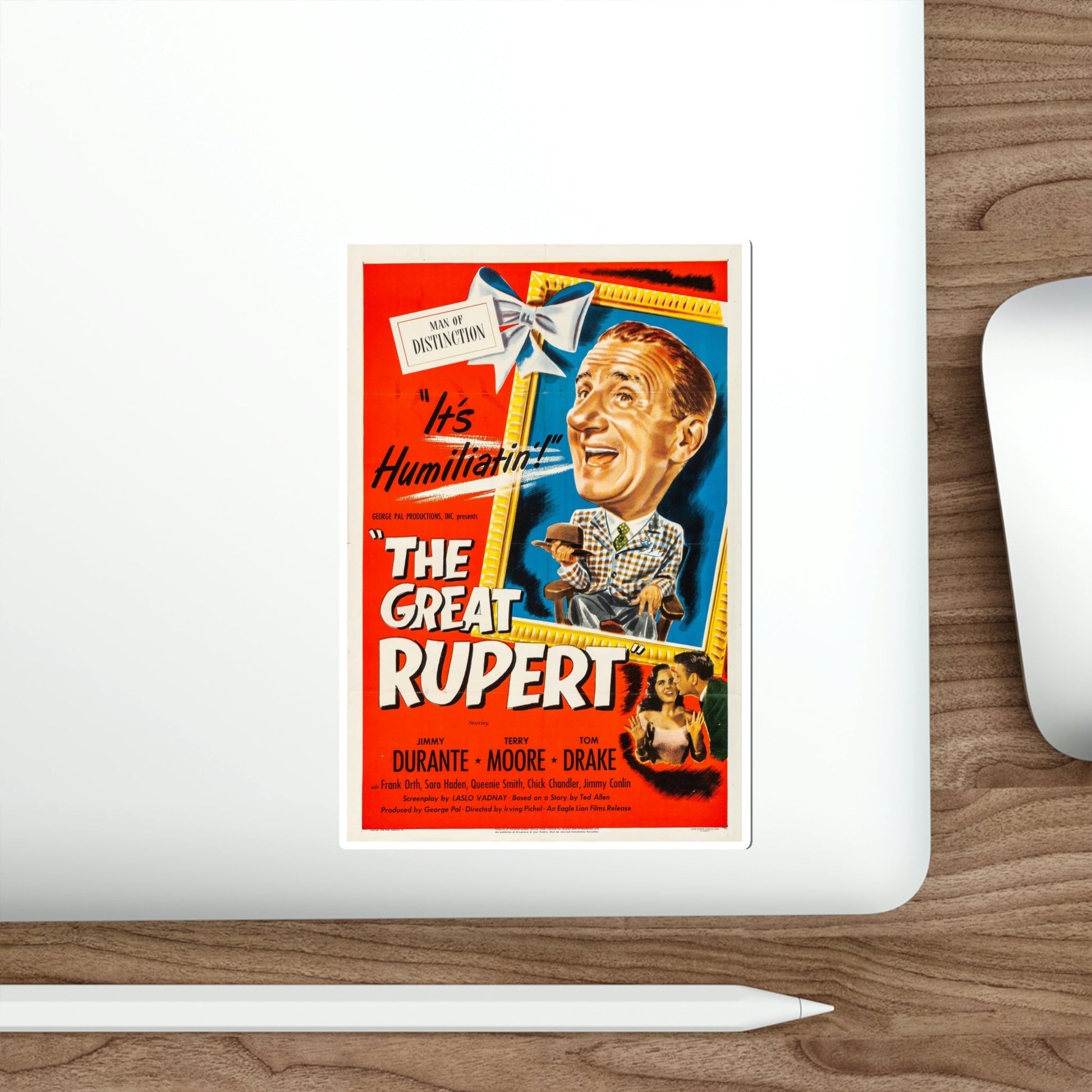 The Great Rupert 1950 Movie Poster STICKER Vinyl Die-Cut Decal-The Sticker Space