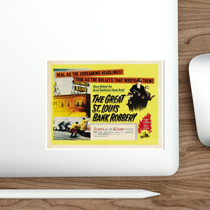 The Great St Louis Bank Robbery 1959 Movie Poster STICKER Vinyl Die-Cut Decal-The Sticker Space