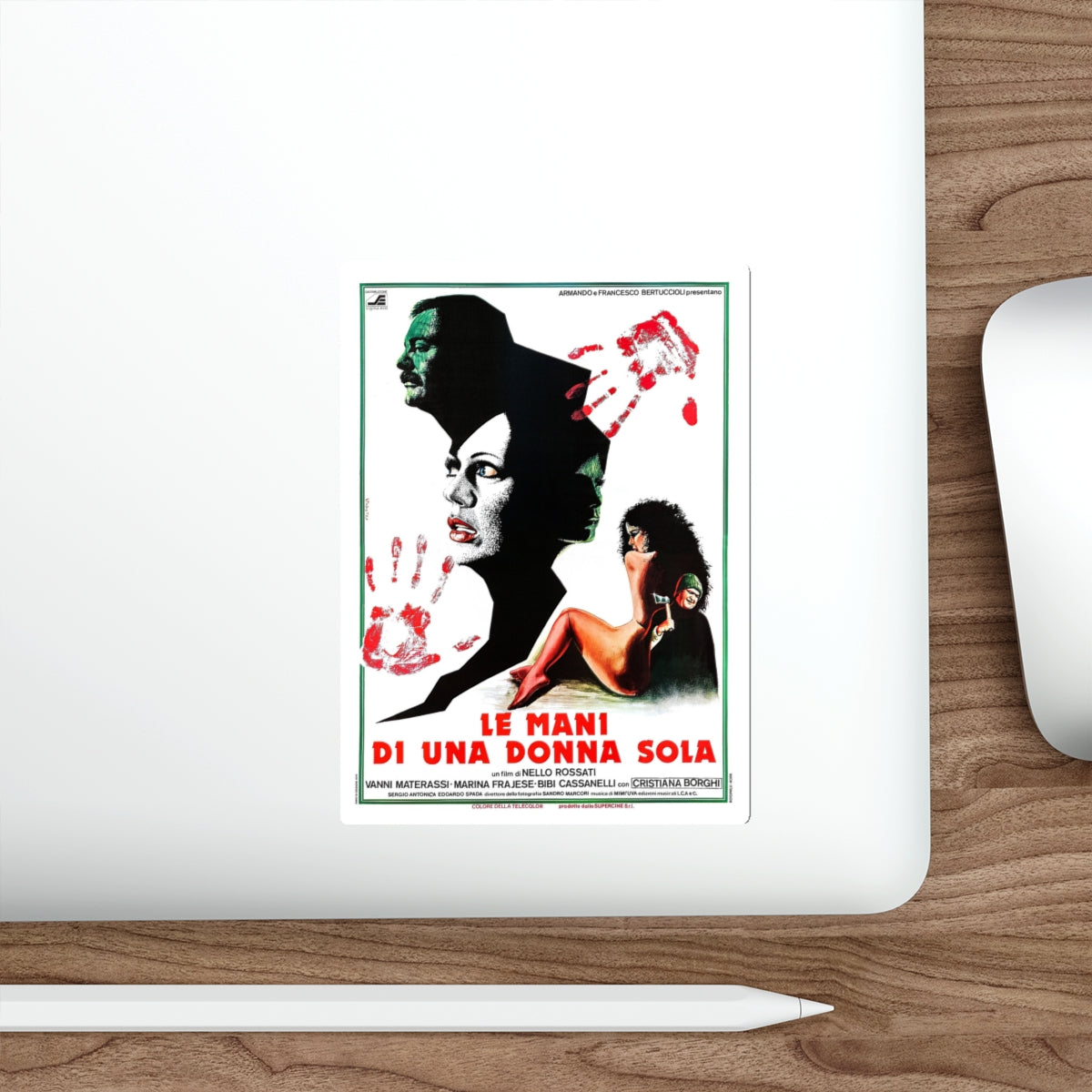 THE HANDS OF A SINGLE WOMAN 1979 Movie Poster STICKER Vinyl Die-Cut Decal-The Sticker Space