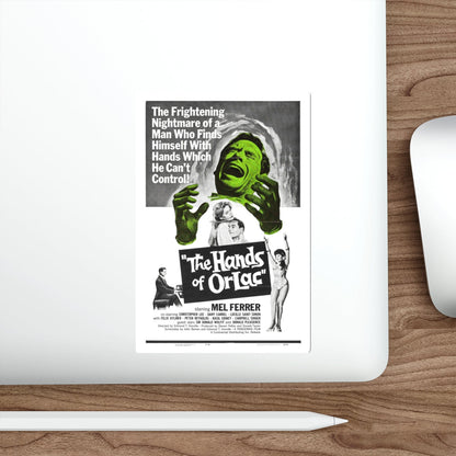 THE HANDS OF ORLAC 1924 Movie Poster STICKER Vinyl Die-Cut Decal-The Sticker Space