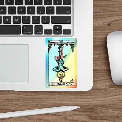 The Hanged Man (Tarot Card) Holographic STICKER Die-Cut Vinyl Decal-The Sticker Space
