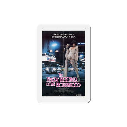 The Happy Hooker Goes Hollywood 1980 Movie Poster Die-Cut Magnet-3" x 3"-The Sticker Space