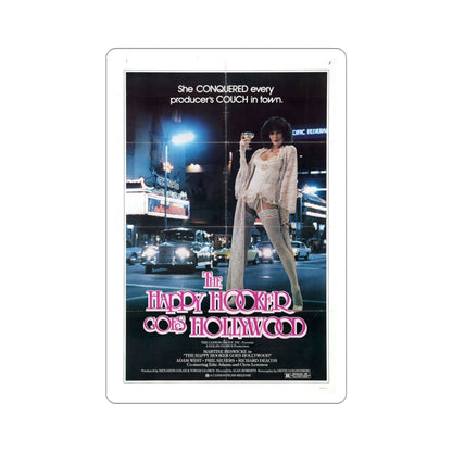 The Happy Hooker Goes Hollywood 1980 Movie Poster STICKER Vinyl Die-Cut Decal-4 Inch-The Sticker Space