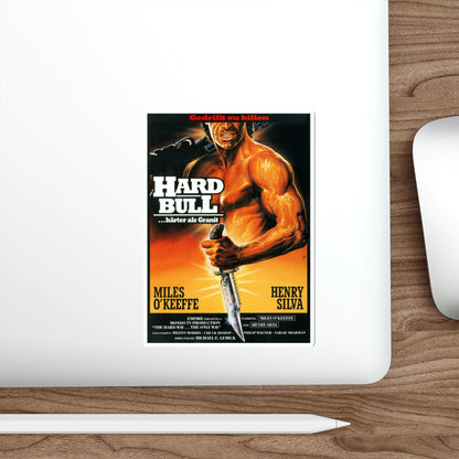 THE HARD WAY... THE ONLY WAY 1989 Movie Poster STICKER Vinyl Die-Cut Decal-The Sticker Space