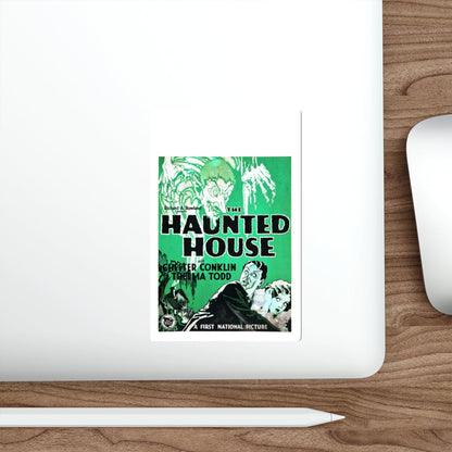 THE HAUNTED HOUSE 1928 Movie Poster STICKER Vinyl Die-Cut Decal-The Sticker Space