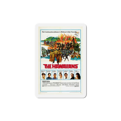 The Hawaiians 1970 Movie Poster Die-Cut Magnet-3" x 3"-The Sticker Space