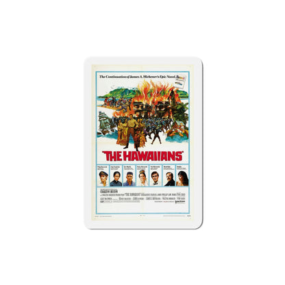 The Hawaiians 1970 Movie Poster Die-Cut Magnet-4" x 4"-The Sticker Space