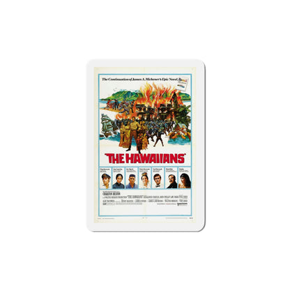 The Hawaiians 1970 Movie Poster Die-Cut Magnet-5" x 5"-The Sticker Space