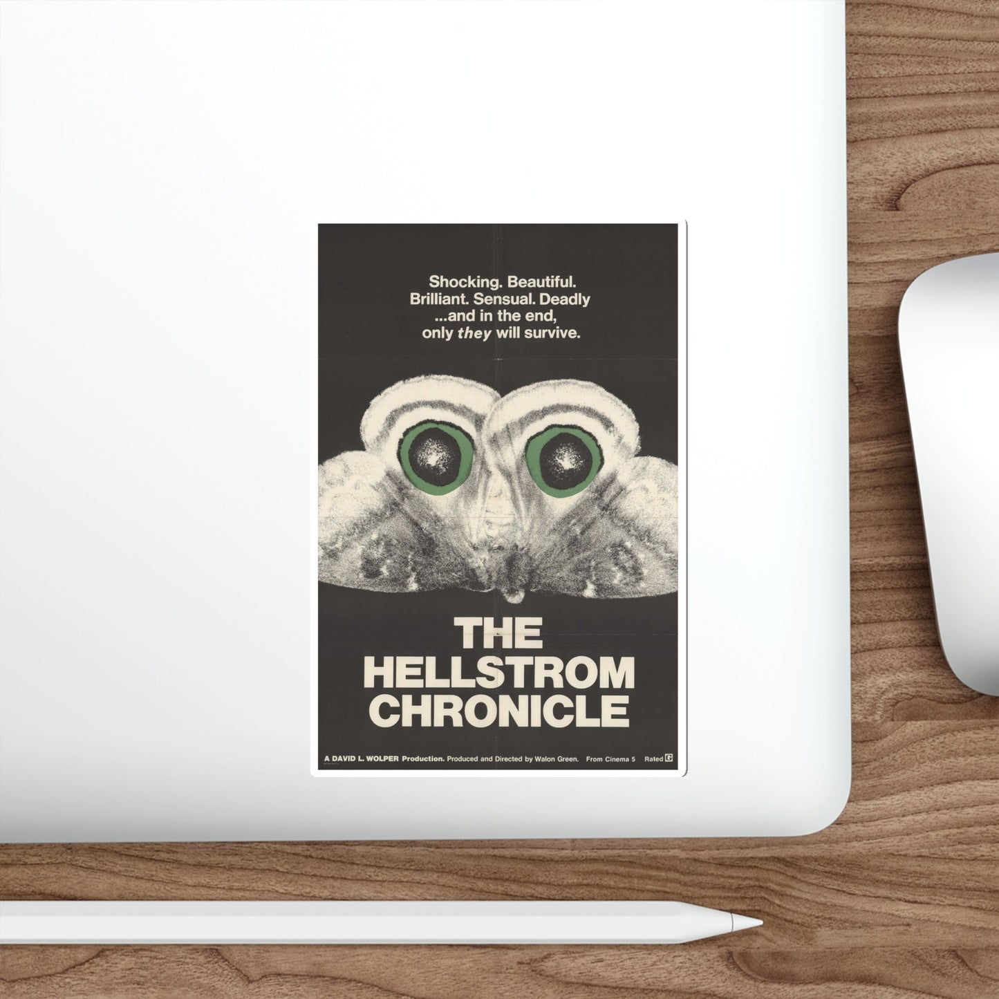 The Hellstrom Chronicle 1971 Movie Poster STICKER Vinyl Die-Cut Decal-The Sticker Space