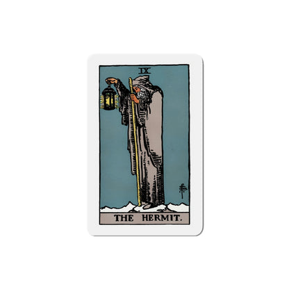 The Hermit (Tarot Card) Die-Cut Magnet-5 Inch-The Sticker Space
