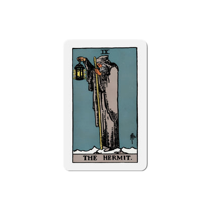 The Hermit (Tarot Card) Die-Cut Magnet-6 Inch-The Sticker Space