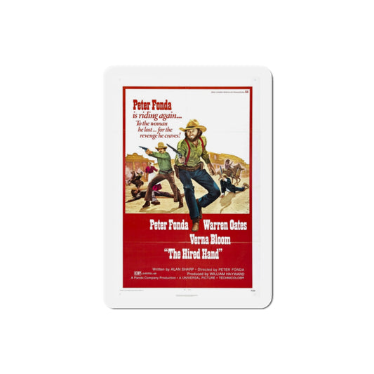 The Hired Hand 1971 Movie Poster Die-Cut Magnet-2" x 2"-The Sticker Space