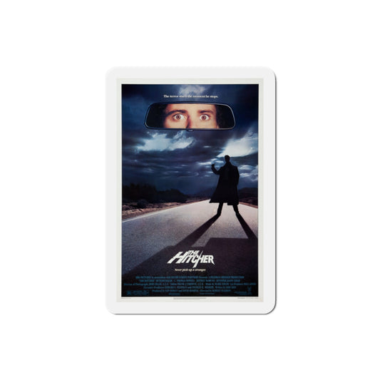 The Hitcher 1986 Movie Poster Die-Cut Magnet-2" x 2"-The Sticker Space
