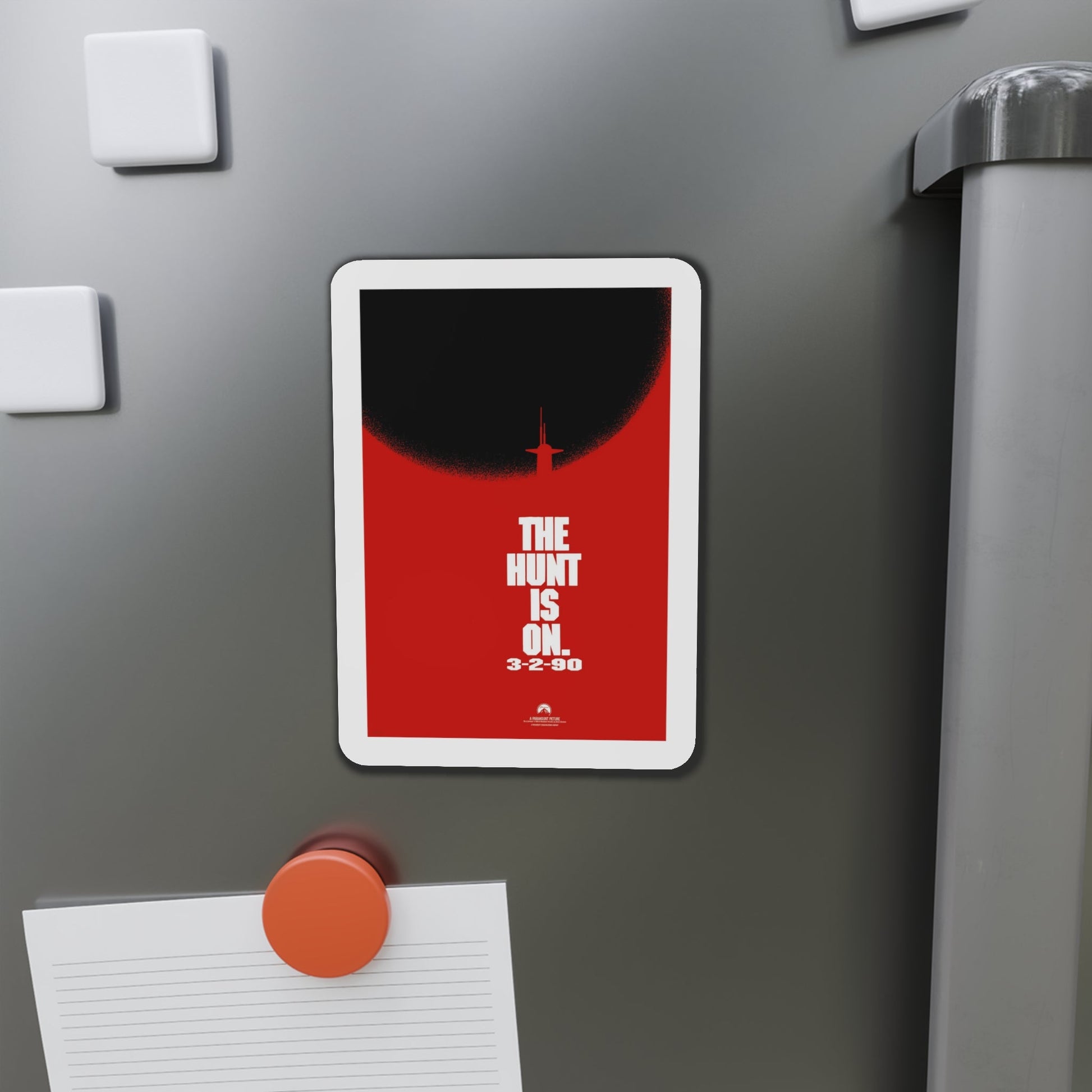 The Hunt For Red October 1990 Movie Poster Die-Cut Magnet-The Sticker Space