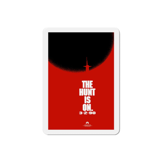 The Hunt For Red October 1990 Movie Poster Die-Cut Magnet-2" x 2"-The Sticker Space