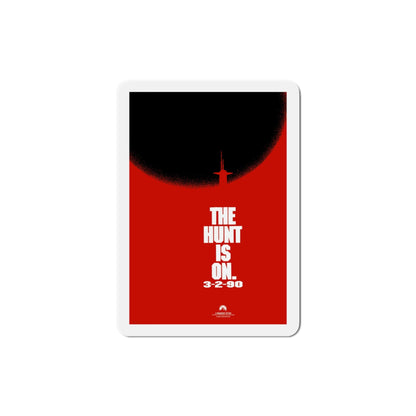 The Hunt For Red October 1990 Movie Poster Die-Cut Magnet-4" x 4"-The Sticker Space