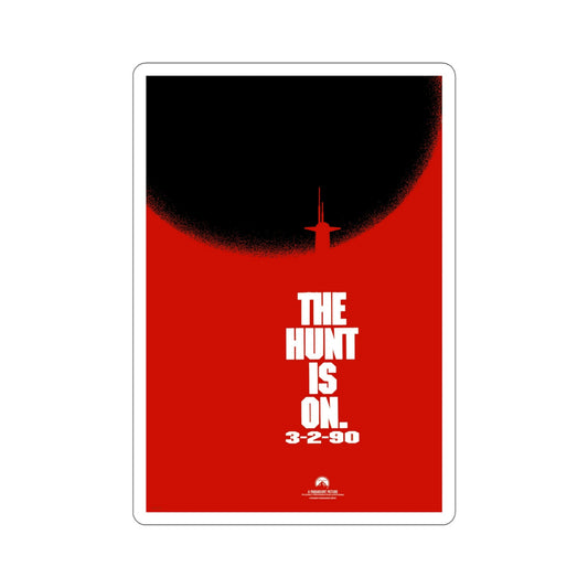 The Hunt For Red October 1990 Movie Poster STICKER Vinyl Die-Cut Decal-6 Inch-The Sticker Space