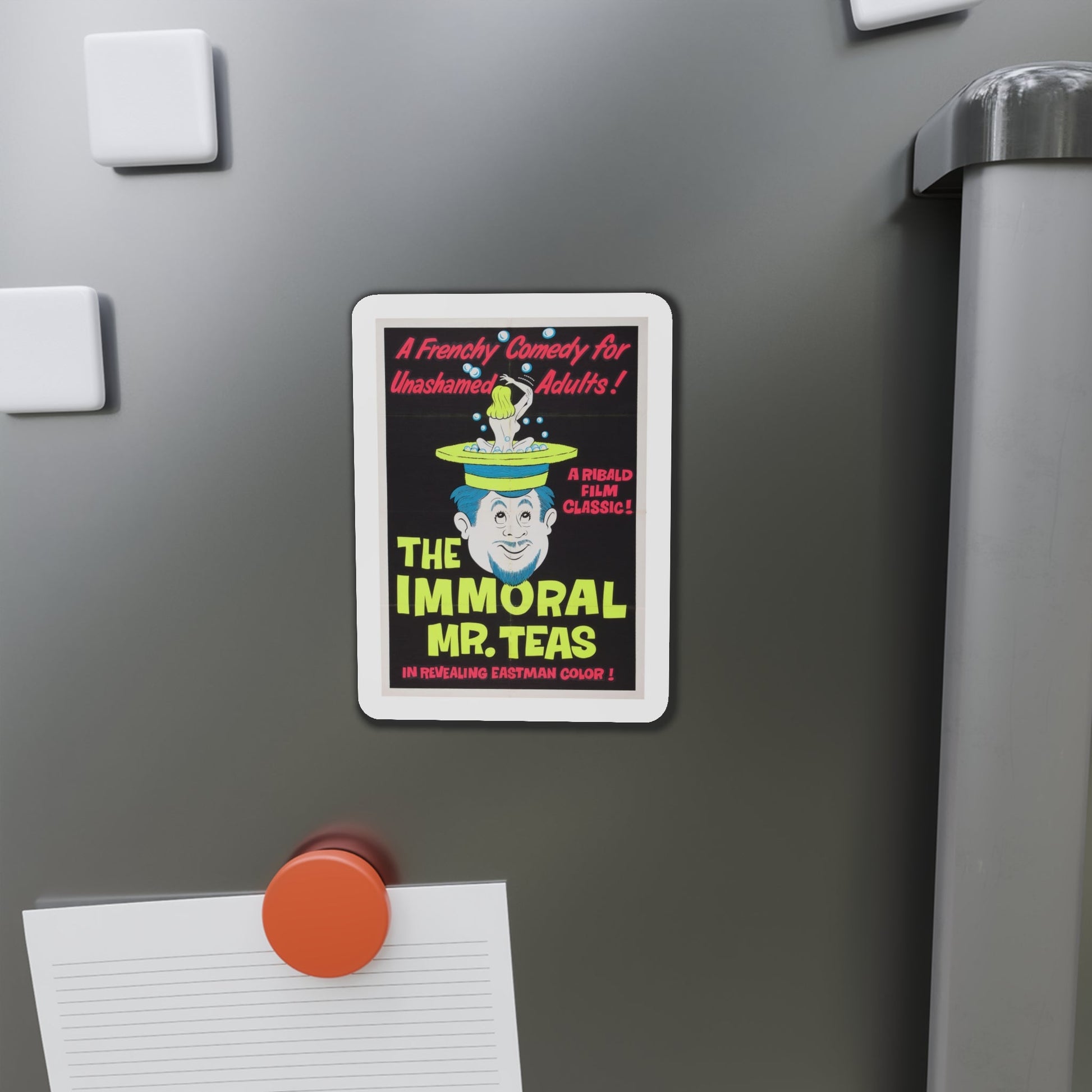 The Immoral Mr Teas 1959 v2 Movie Poster Die-Cut Magnet-The Sticker Space