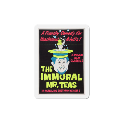 The Immoral Mr Teas 1959 v2 Movie Poster Die-Cut Magnet-5 Inch-The Sticker Space
