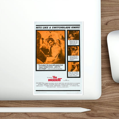 The Incident 1967 Movie Poster STICKER Vinyl Die-Cut Decal-The Sticker Space