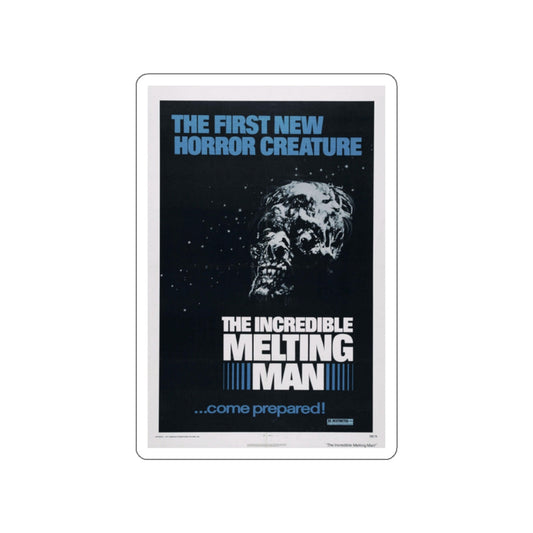 THE INCREDIBLE MELTING MAN (2) 1977 Movie Poster STICKER Vinyl Die-Cut Decal-White-The Sticker Space