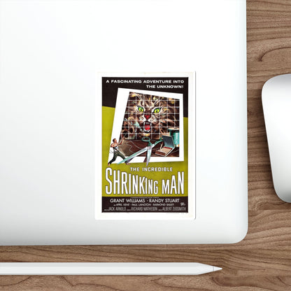 THE INCREDIBLE SHRINKING MAN 1957 Movie Poster STICKER Vinyl Die-Cut Decal-The Sticker Space