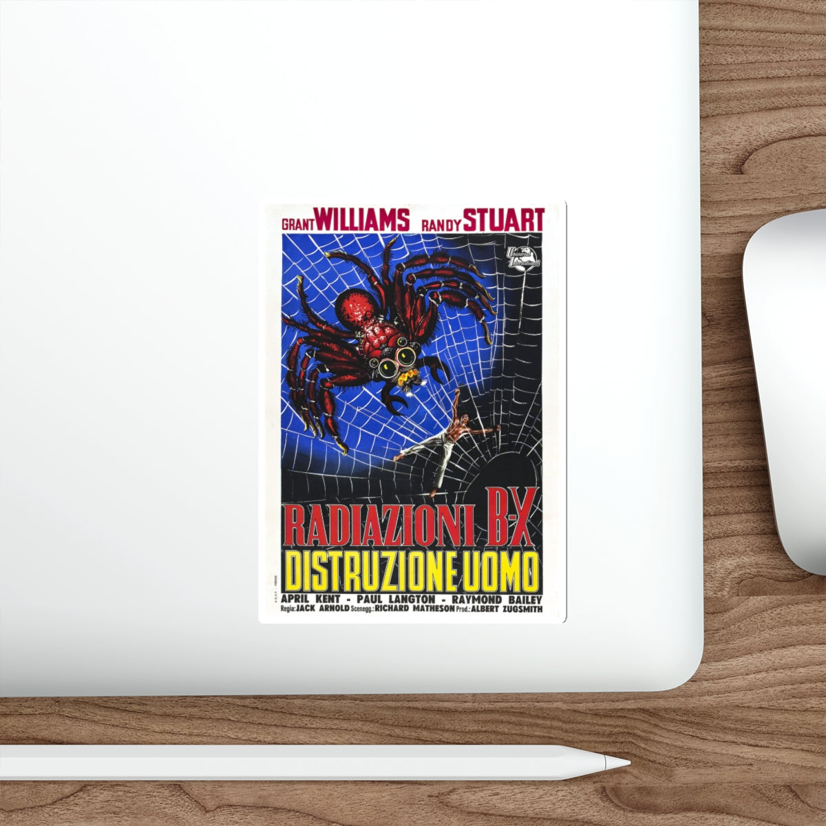 THE INCREDIBLE SHRINKING MAN (3) 1957 Movie Poster STICKER Vinyl Die-Cut Decal-The Sticker Space