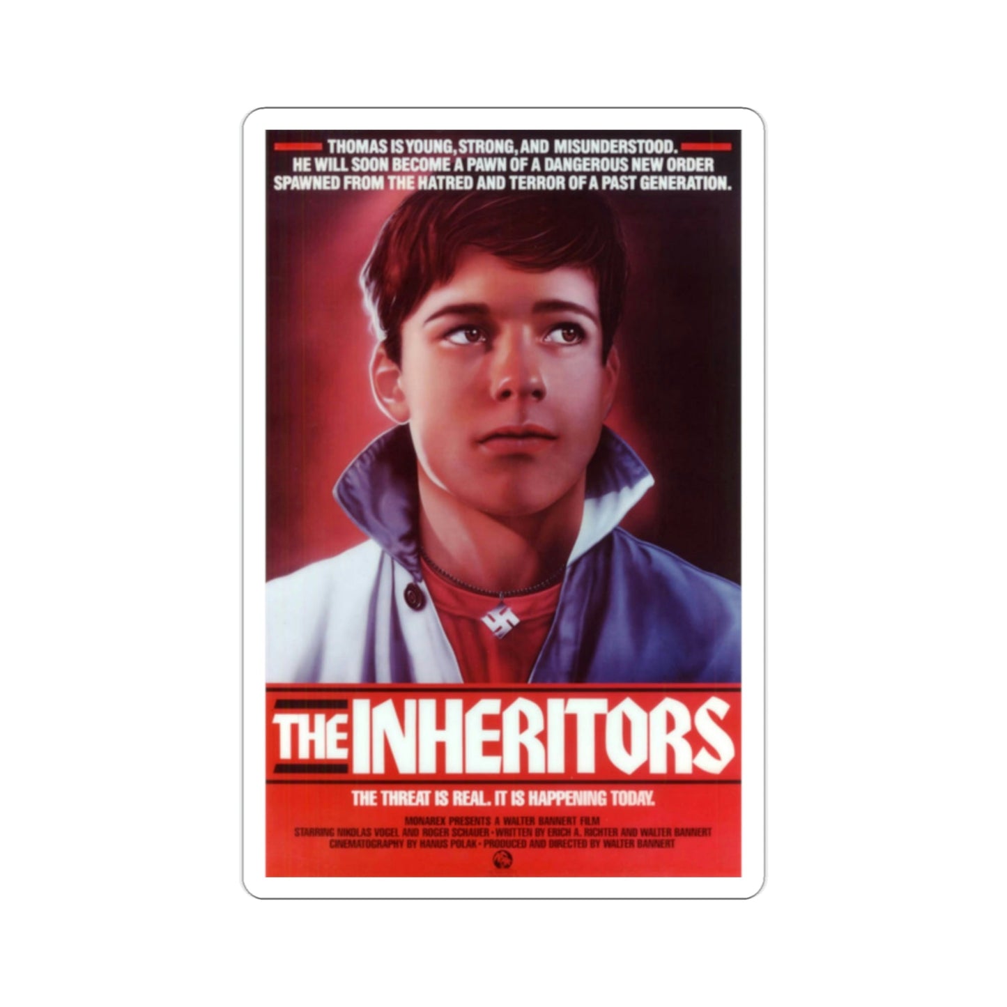 The Inheritors 1985 Movie Poster STICKER Vinyl Die-Cut Decal-2 Inch-The Sticker Space