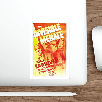 THE INVISIBLE MENACE 1938 Movie Poster STICKER Vinyl Die-Cut Decal-The Sticker Space