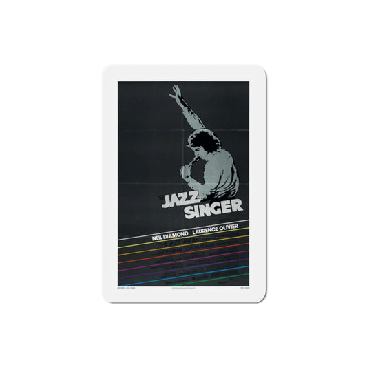 The Jazz Singer 1980 Movie Poster Die-Cut Magnet-2" x 2"-The Sticker Space