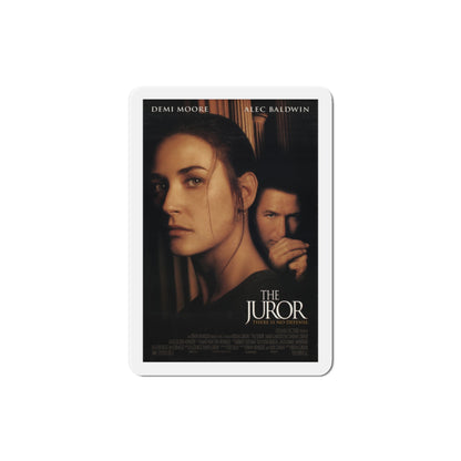 The Juror 1996 Movie Poster Die-Cut Magnet-3" x 3"-The Sticker Space