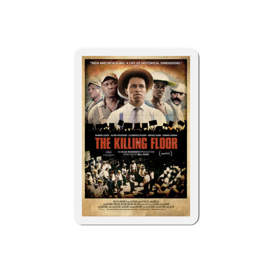 The Killing Floor 1984 Movie Poster Die-Cut Magnet-2" x 2"-The Sticker Space