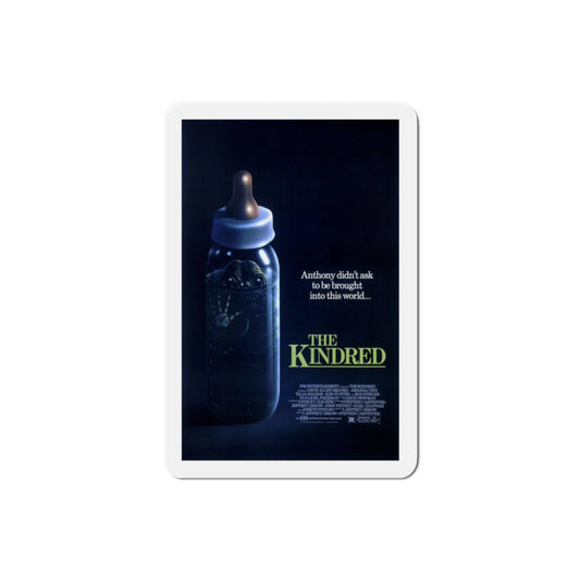 The Kindred 1987 Movie Poster Die-Cut Magnet-2" x 2"-The Sticker Space