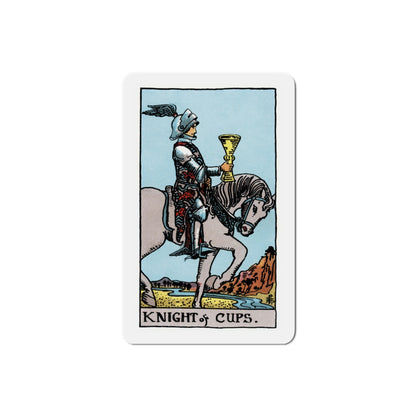 The Knight of Cups (Tarot Card) Die-Cut Magnet-3 Inch-The Sticker Space
