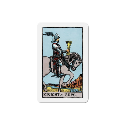 The Knight of Cups (Tarot Card) Die-Cut Magnet-4 Inch-The Sticker Space