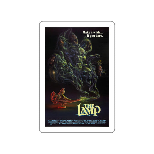 THE LAMP (THE OUTING) 1987 Movie Poster STICKER Vinyl Die-Cut Decal-White-The Sticker Space