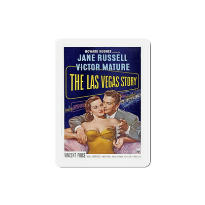 The Las Vegas Story 1952 Movie Poster Die-Cut Magnet-3 Inch-The Sticker Space