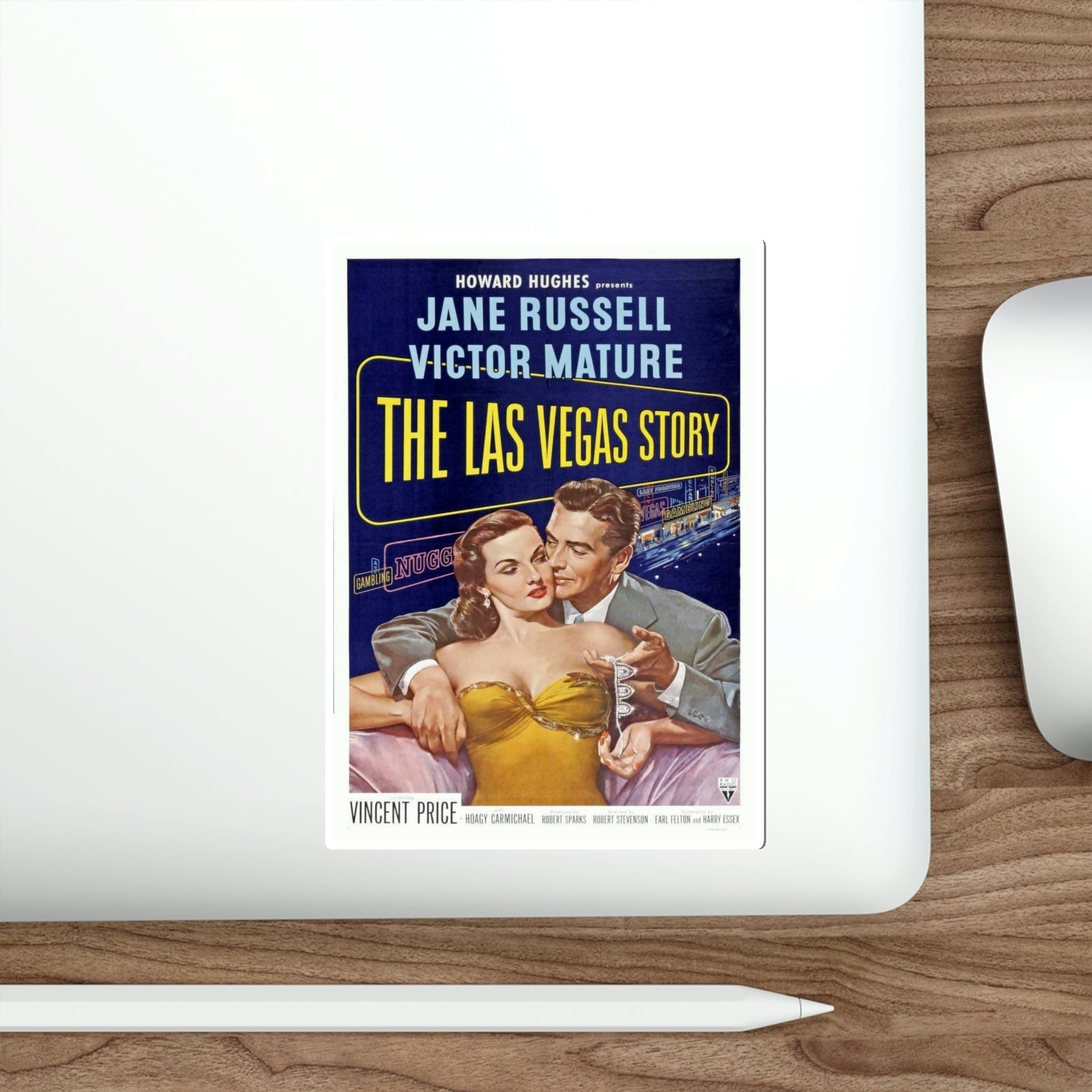 The Las Vegas Story 1952 Movie Poster STICKER Vinyl Die-Cut Decal-The Sticker Space