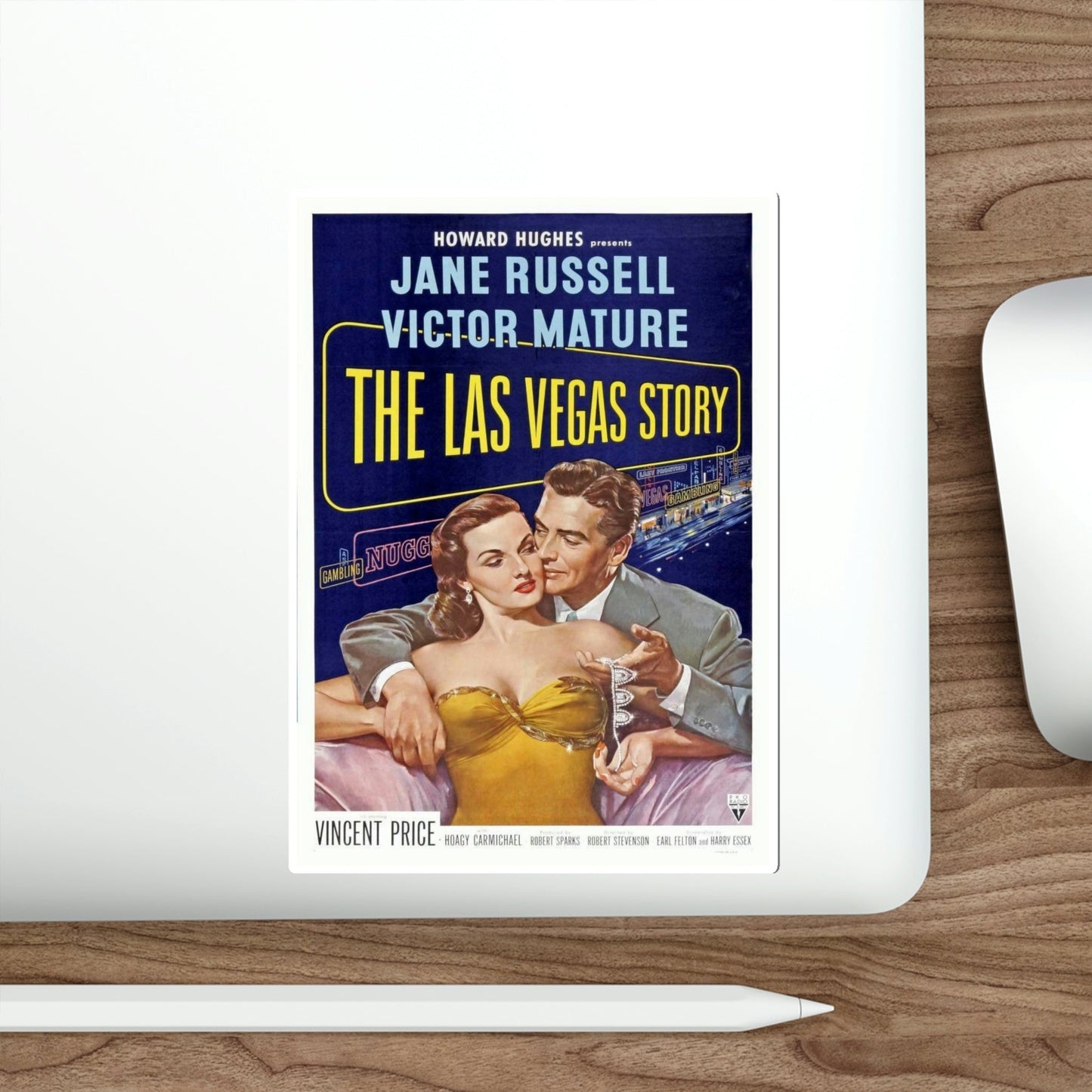 The Las Vegas Story 1952 Movie Poster STICKER Vinyl Die-Cut Decal-The Sticker Space