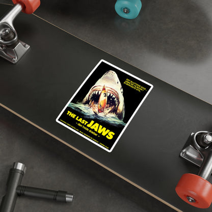 THE LAST JAWS (DANISH) 1981 Movie Poster STICKER Vinyl Die-Cut Decal-The Sticker Space