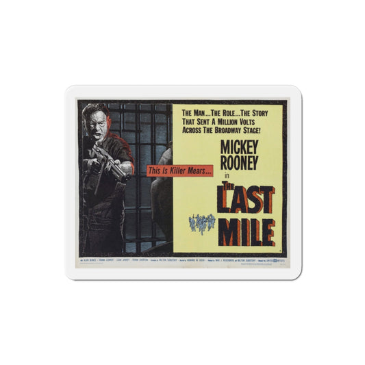 The Last Mile 1959 v2 Movie Poster Die-Cut Magnet-2 Inch-The Sticker Space