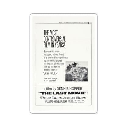 The Last Movie 1971 Movie Poster STICKER Vinyl Die-Cut Decal-3 Inch-The Sticker Space