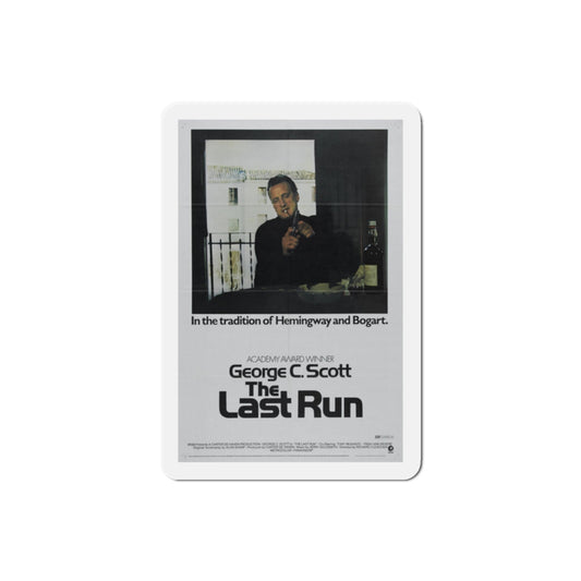 The Last Run 1971 Movie Poster Die-Cut Magnet-2 Inch-The Sticker Space