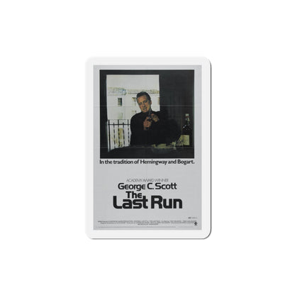 The Last Run 1971 Movie Poster Die-Cut Magnet-3 Inch-The Sticker Space