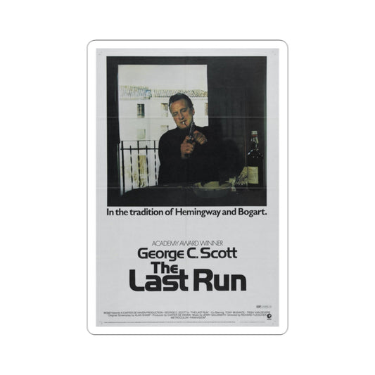 The Last Run 1971 Movie Poster STICKER Vinyl Die-Cut Decal-2 Inch-The Sticker Space